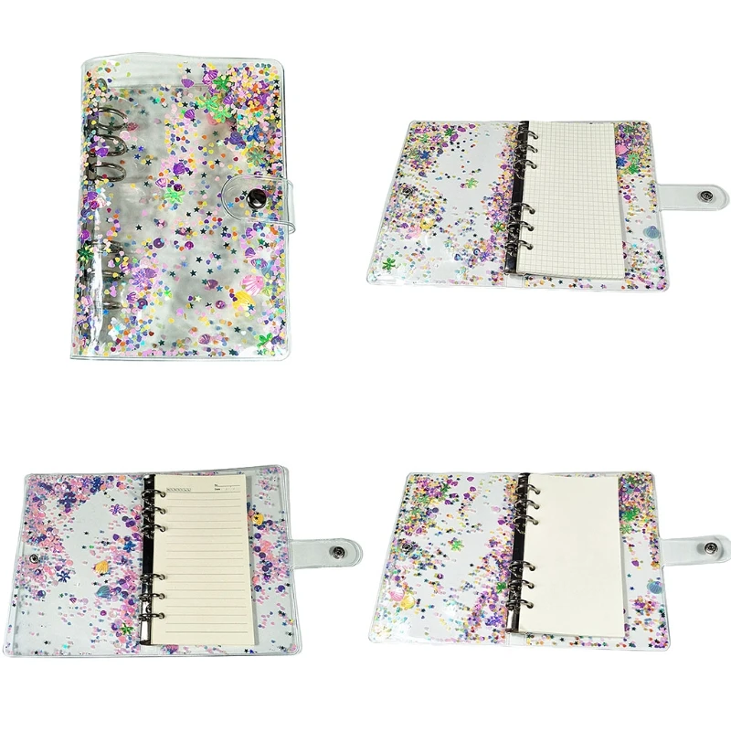 2021 New A5 A6 Glitter Sequins Loose Leaf Binder Notebook Cover Stationery School Office
2021 New A5 A6 Glitter Sequins Loose Leaf Binder Notebook Cover Stationery School Office