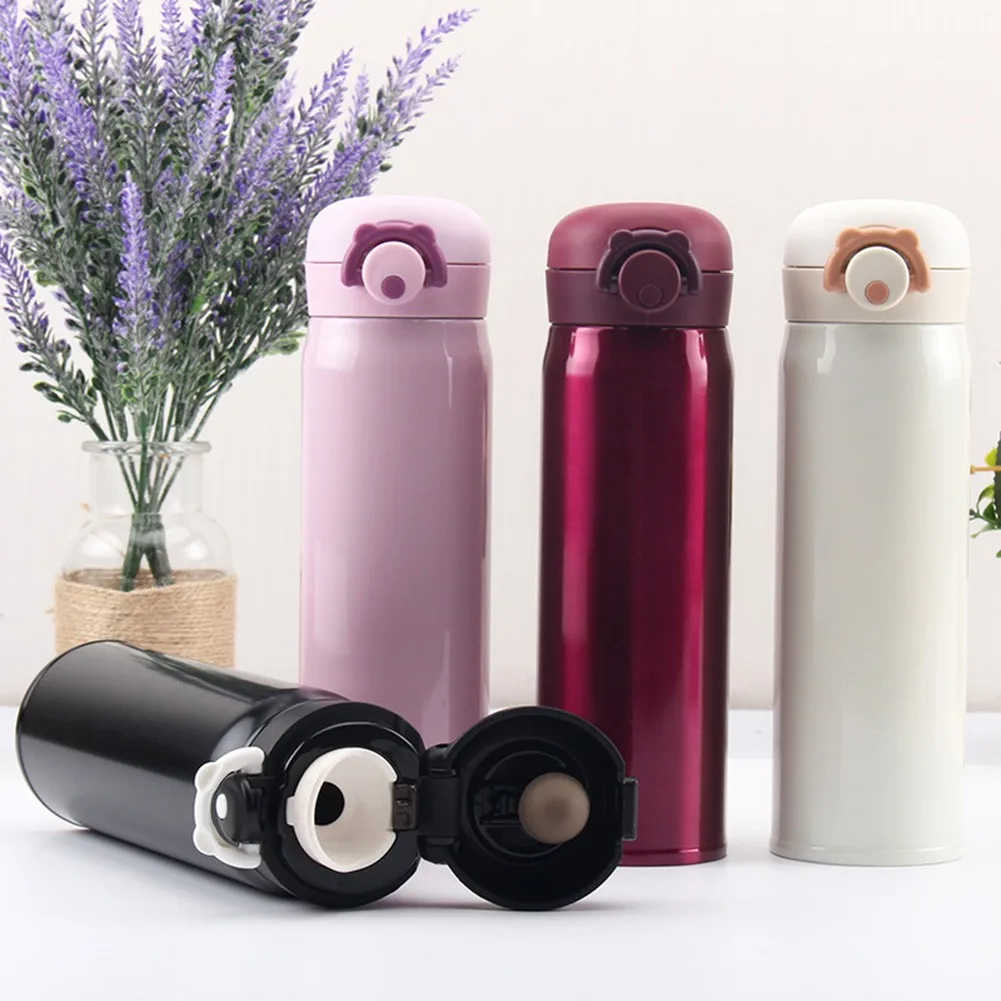500ml Thermos Portable Stainless Steel Thermos Tea Coffee Vacuum Flask Thermal Insulation Mug Water Cup For Camping Picnic
500ml Thermos Portable Stainless Steel Thermos Tea Coffee Vacuum Flask Thermal Insulation Mug Water Cup For Camping Picnic