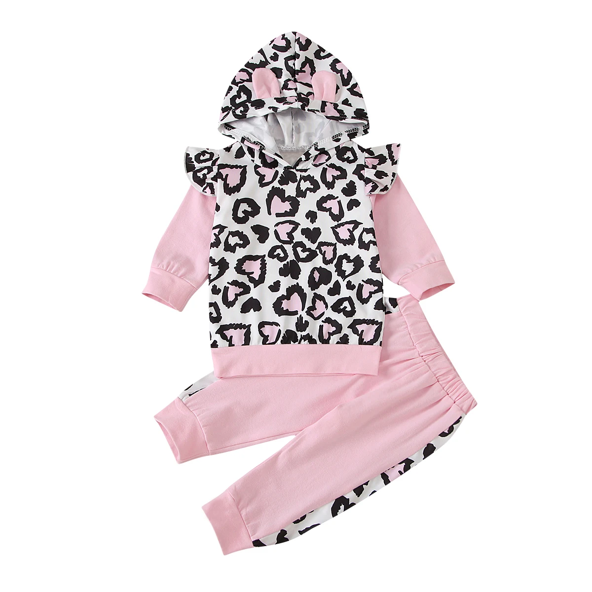 Autumn Infant Baby Girls Clothes Sets Leopard Print Long Sleeve Pullover Hooded Tops+Trousers Pants 1-6Y
Autumn Infant Baby Girls Clothes Sets Leopard Print Long Sleeve Pullover Hooded Tops+Trousers Pants 1-6Y