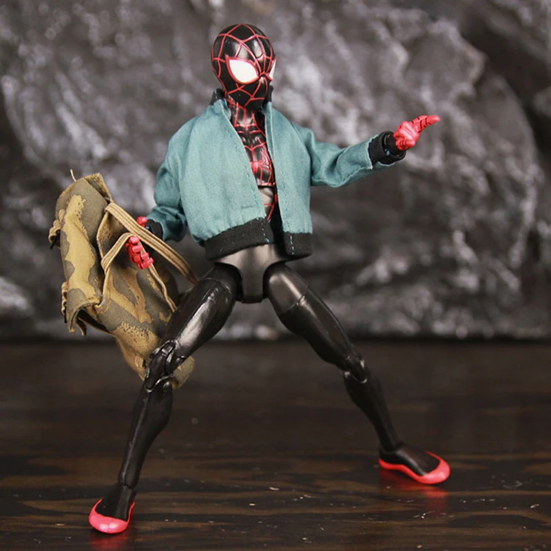 Parallel Universe Dark Spider-Man Little Black Spider Miles Articulated Hand-made Model Toy Decoration Doll Action Figure
Parallel Universe Dark Spider-Man Little Black Spider Miles Articulated Hand-made Model Toy Decoration Doll Action Figure