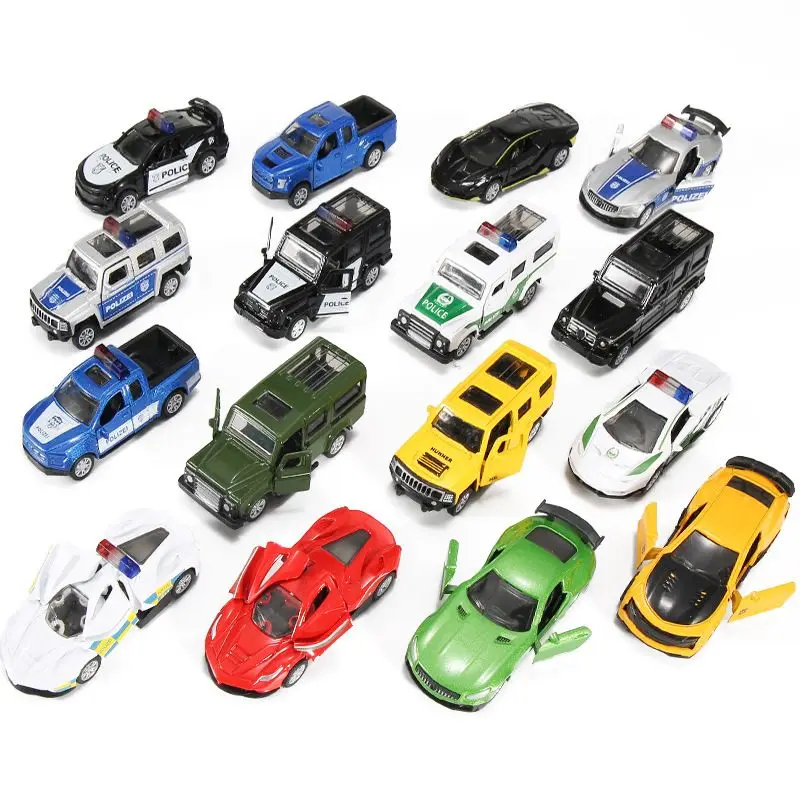 Diecast Alloy Cars Police Series Metal Model Kit Pull Back 4PCS/Set OFF-Road Vehicles Toys for Boys Birthday Collection Gifts
Diecast Alloy Cars Police Series Metal Model Kit Pull Back 4PCS/Set OFF-Road Vehicles Toys for Boys Birthday Collection Gifts