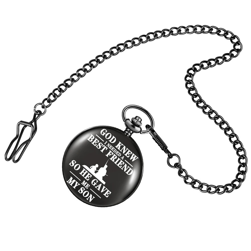 High Quality Quartz Pocket Watch Mens Black Necklace Arabic Numerals Dial Portable Thick Chain Pendant Pocket Watch Gift For Son 
High Quality Quartz Pocket Watch Mens Black Necklace Arabic Numerals Dial Portable Thick Chain Pendant Pocket Watch Gift For Son