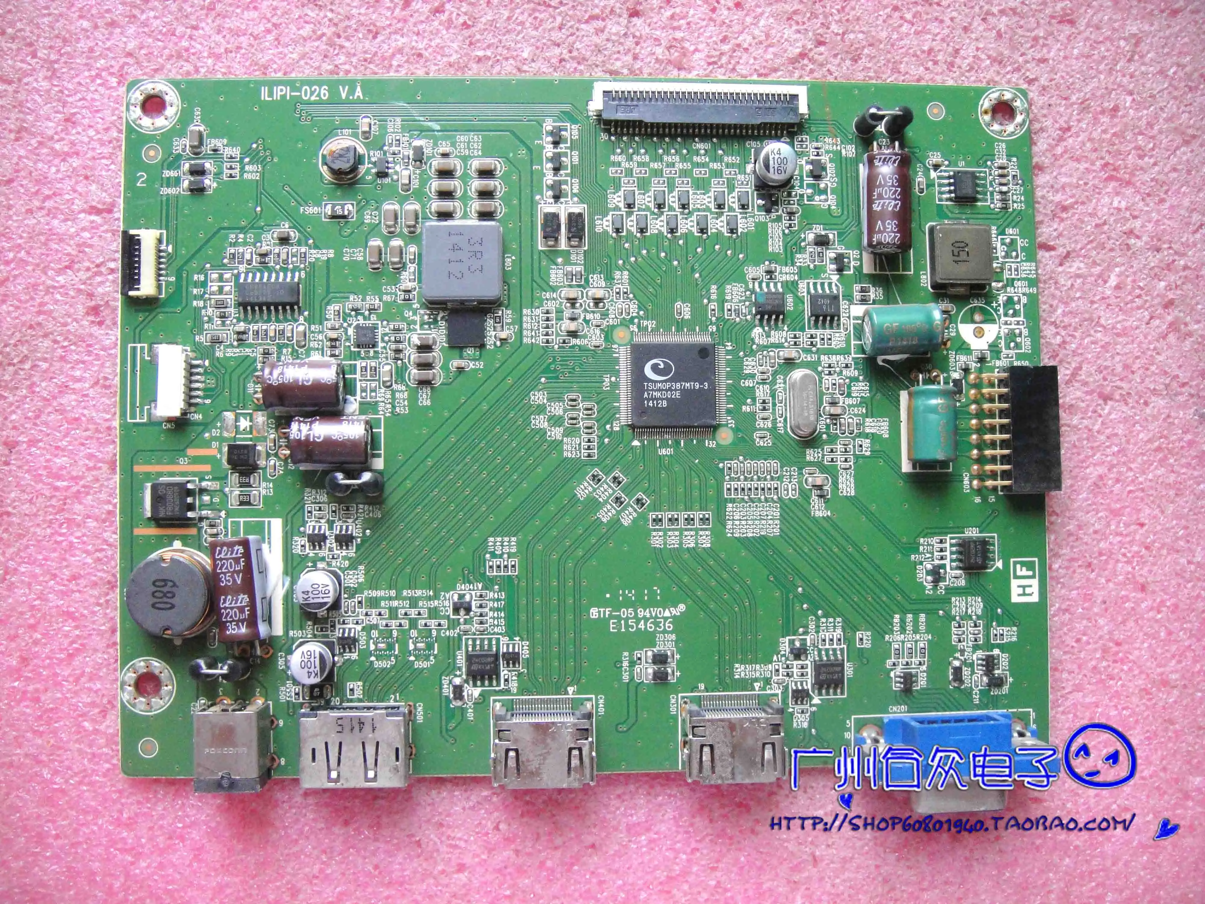 Original DELL UZ2315H LCD motherboard driver board ILPI-026 492A008Y1300H05 
Original DELL UZ2315H LCD motherboard driver board ILPI-026 492A008Y1300H05