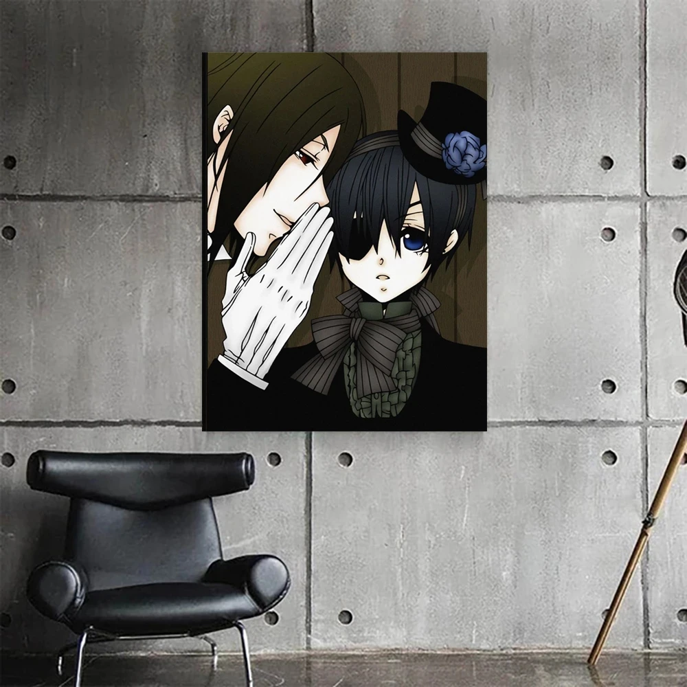 Modular Black Butler Hd Prints Picture Home Decor Talking Paintings Canvas Hat Boy Poster Wall Artwork For Living Room No Frame
Modular Black Butler Hd Prints Picture Home Decor Talking Paintings Canvas Hat Boy Poster Wall Artwork For Living Room No Frame