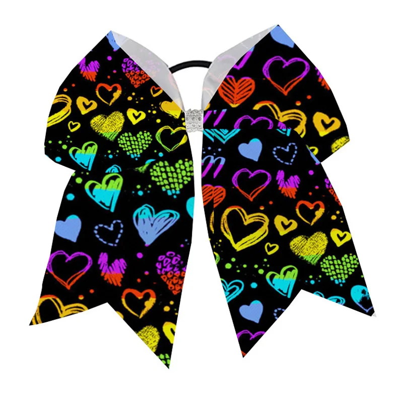 2Pcs /7inch Cheer Hair Bows Large Ponytail Holder Girls Elastic Hair Ties Handmade for Cheerleading Teen Girls Valentine's Day
2Pcs /7inch Cheer Hair Bows Large Ponytail Holder Girls Elastic Hair Ties Handmade for Cheerleading Teen Girls Valentine's Day