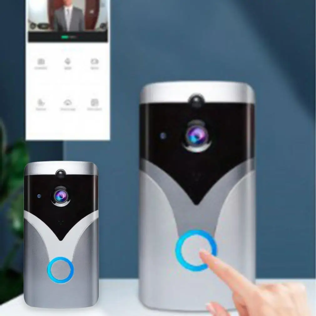 Smart IP Video Intercom WIFI Video Door Phone Door Bell WIFI Doorbell Camera IR Alarm Wireless Security Camera
Smart IP Video Intercom WIFI Video Door Phone Door Bell WIFI Doorbell Camera IR Alarm Wireless Security Camera