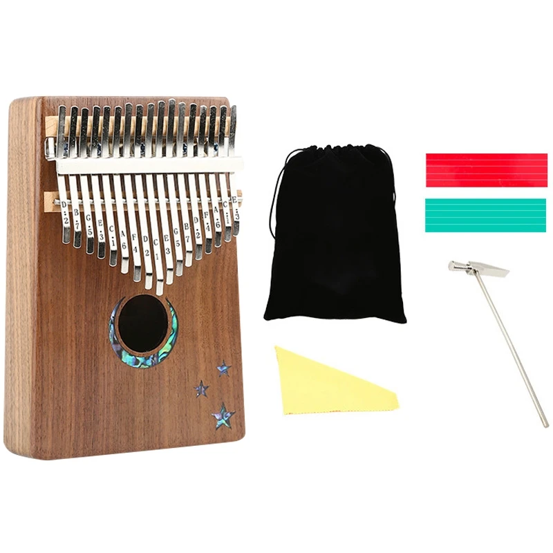 Thumb Piano Kalimba 17-Tone Finger Piano Beginners Entry Portable Musical Instrument
Thumb Piano Kalimba 17-Tone Finger Piano Beginners Entry Portable Musical Instrument