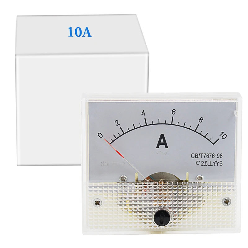 85C1-A Analog Amperemeter DC Panel Meter AMP Mechanical Current Mechanical Ammeters
85C1-A Analog Amperemeter DC Panel Meter AMP Mechanical Current Mechanical Ammeters