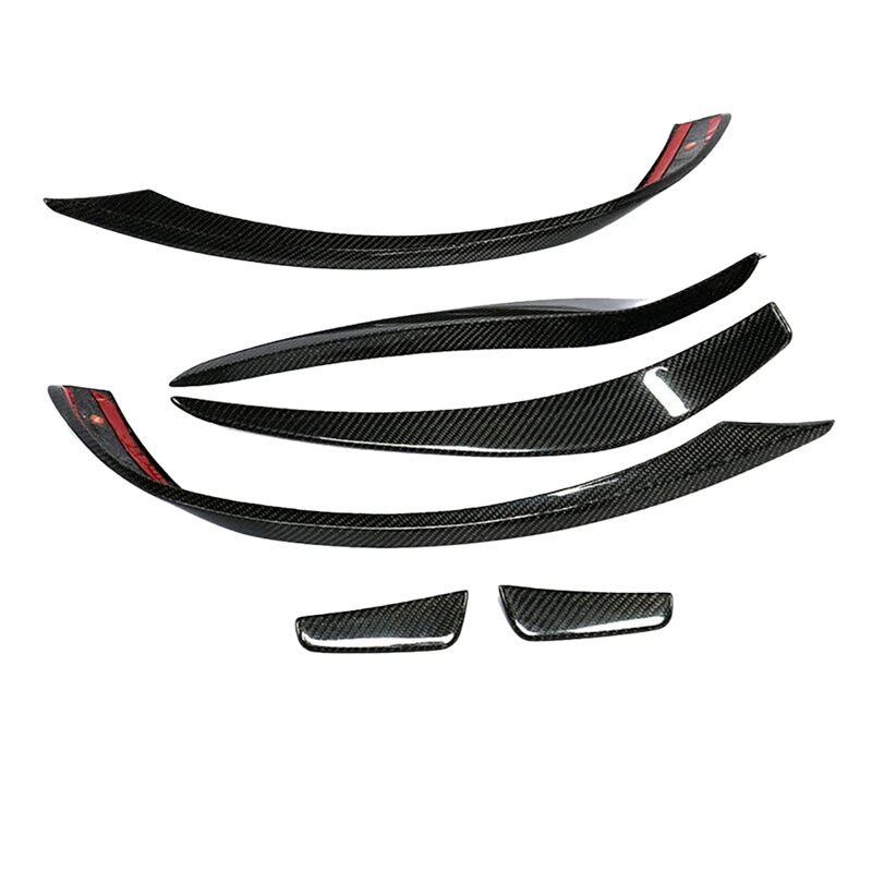 6Pcs Carbon Fiber Front Bumper Air Splitter Spoiler for Mercedes-Benz a Class W176 A200 A160 A180 A250 A45 2013-2015
6Pcs Carbon Fiber Front Bumper Air Splitter Spoiler for Mercedes-Benz a Class W176 A200 A160 A180 A250 A45 2013-2015