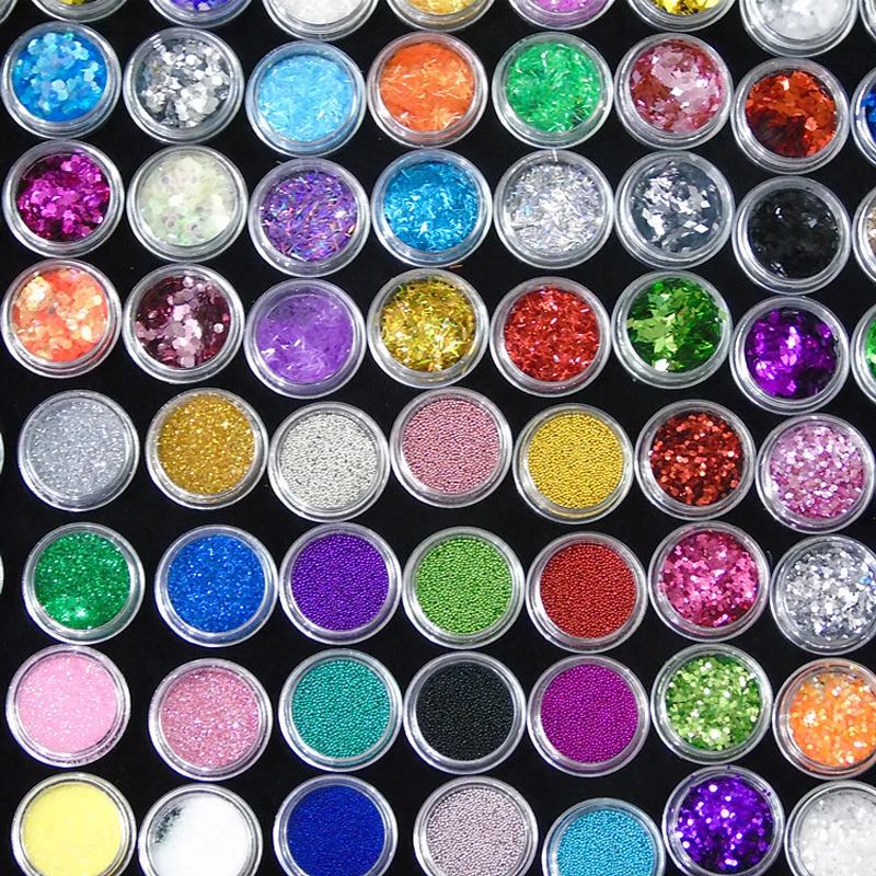 (2)72Pcs Multi-color GLITTER Power Sequins Iridescent Flakes 72 Colors Glitter Nail Sequins Powder Cosmetic Chunky Body Manicure
(2)72Pcs Multi-color GLITTER Power Sequins Iridescent Flakes 72 Colors Glitter Nail Sequins Powder Cosmetic Chunky Body Manicure