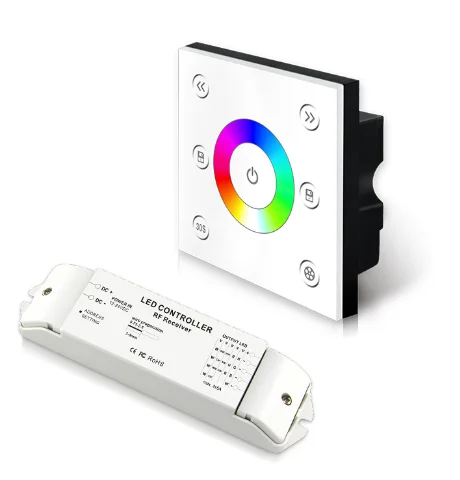 P3X + R4 настенная панель 2 4G DMX rgb led сенсорный контроллер руководство|Контролеры RGB| |