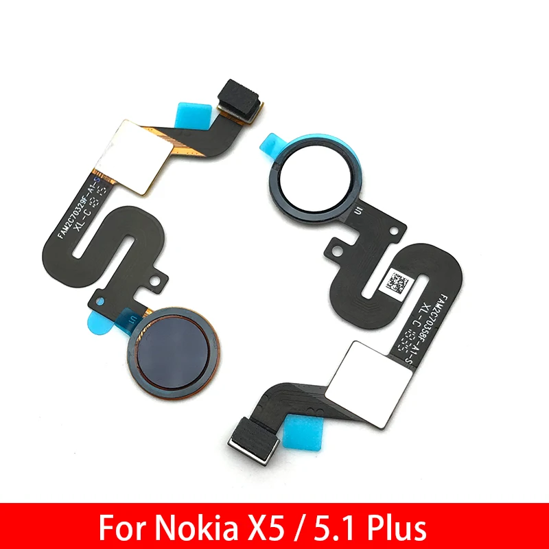 10Pcs/Lot,Home Button FingerPrint Touch ID Sensor Flex Cable Ribbon For Nokia 5.1 Plus / X5 TA-1109 5.86" Replacement Parts
10Pcs/Lot,Home Button FingerPrint Touch ID Sensor Flex Cable Ribbon For Nokia 5.1 Plus / X5 TA-1109 5.86" Replacement Parts