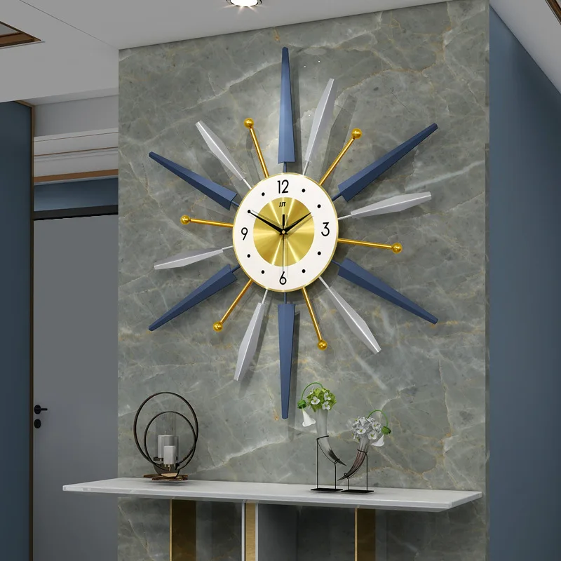 Grid lighting luxury decoration wall clock living room wall clock home creative art modern minimalist wall clock wall watch
Grid lighting luxury decoration wall clock living room wall clock home creative art modern minimalist wall clock wall watch