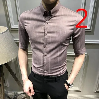 Summer new short-sleeved t-shirt silk silk round neck slim half-sleeved youth 
Summer new short-sleeved t-shirt silk silk round neck slim half-sleeved youth