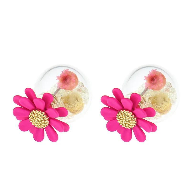Flower Pattern Earrings Niche Temperament All-match Glass Bead Cabochon Fashion Jewelry Pendant Gifts for Women
Flower Pattern Earrings Niche Temperament All-match Glass Bead Cabochon Fashion Jewelry Pendant Gifts for Women