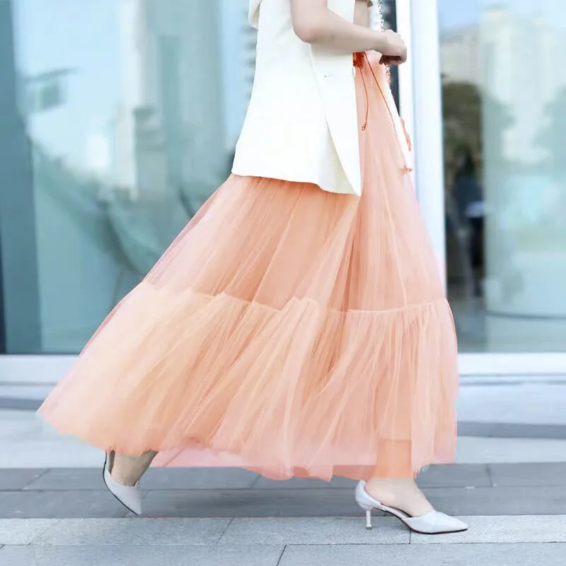 Petticoat Tutu L Tulle Skirt Vintage Midi Pleated Skirts Womens Lolita Bridesmaid Wedding faldas Mujer saias jupe
Petticoat Tutu L Tulle Skirt Vintage Midi Pleated Skirts Womens Lolita Bridesmaid Wedding faldas Mujer saias jupe