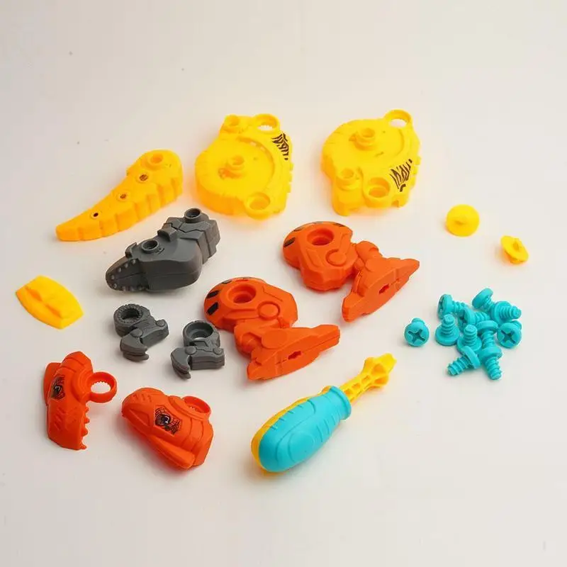 Children Assembling Toy Dinosaur Eggs Building Blocks Raptors Screw Toy Tyrannosaurus Triceratop Connection Model O1U4
Children Assembling Toy Dinosaur Eggs Building Blocks Raptors Screw Toy Tyrannosaurus Triceratop Connection Model O1U4
