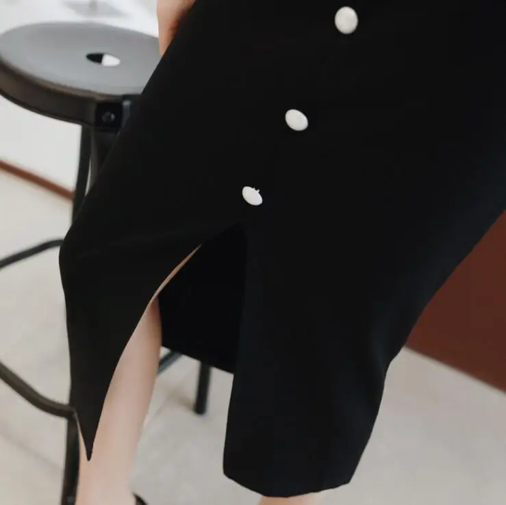 Vintage Elegant Bodycon Dress Autumn Peter Pan Collar Single Breasted Slim Split Bandage Dress Vestidos
Vintage Elegant Bodycon Dress Autumn Peter Pan Collar Single Breasted Slim Split Bandage Dress Vestidos