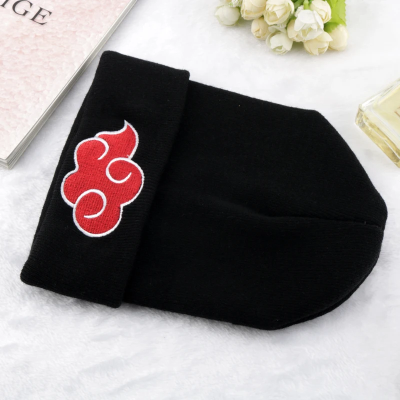 Akatsuki Red Cloud Embroidery Hat Men Women Winter Fashion Keep Warm Beanies Cap Fashion Knitted Gorros
Akatsuki Red Cloud Embroidery Hat Men Women Winter Fashion Keep Warm Beanies Cap Fashion Knitted Gorros