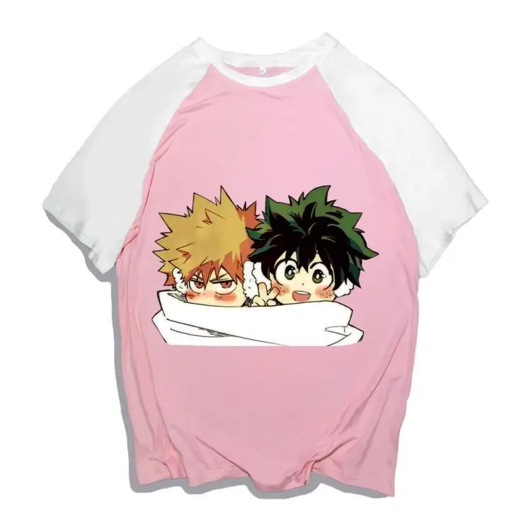 Персонализированная футболка с принтом My Hero Академия Deku, топ с круглым вырезом и коротким рукавом
Персонализированная футболка с принтом My Hero Академия Deku, топ с круглым вырезом и коротким рукавом