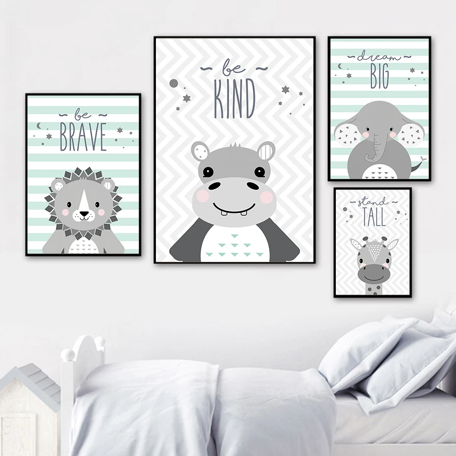 Cartoon Dier Leeuw Giraffe Olifant Poster En Print Kinderkamer Decoratie Art Decor Schilderen Muur Canvas Schilderij
Cartoon Dier Leeuw Giraffe Olifant Poster En Print Kinderkamer Decoratie Art Decor Schilderen Muur Canvas Schilderij