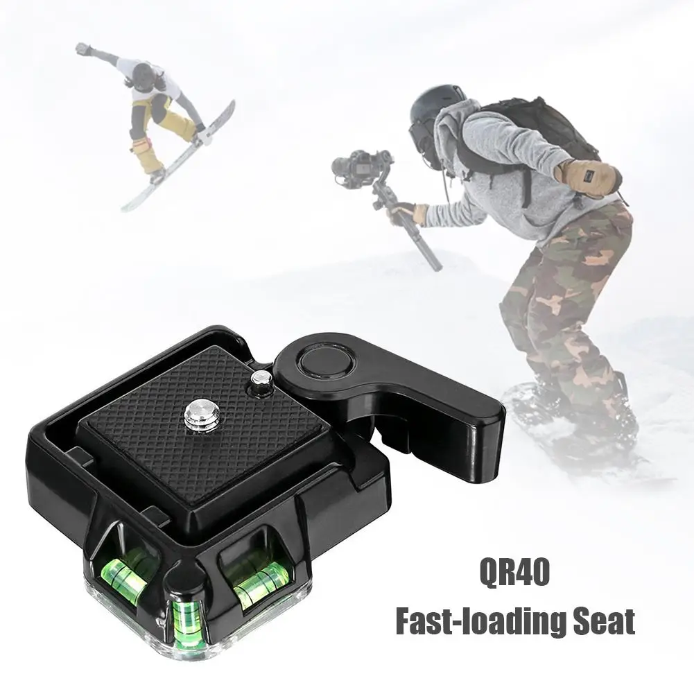 Quick Release Plate Platform Mount Base Camcorder Tripod Monopod Ball Head for DSLR Camera QR40 1/4 3/8 screw
Quick Release Plate Platform Mount Base Camcorder Tripod Monopod Ball Head for DSLR Camera QR40 1/4 3/8 screw