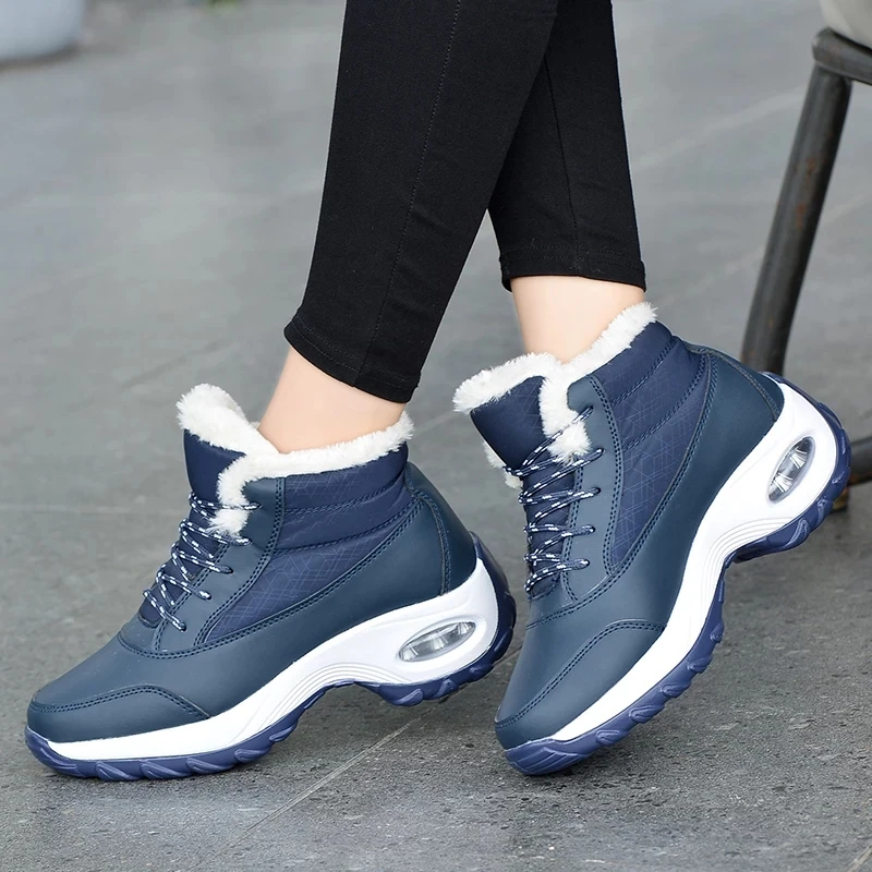 Valstone Winter Women Snow Boots Warm Lined Platform Fur Boot Female Plush Shoes Outdoor Winter Footwear Comfort Anti-skid 35-41
Valstone Winter Women Snow Boots Warm Lined Platform Fur Boot Female Plush Shoes Outdoor Winter Footwear Comfort Anti-skid 35-41