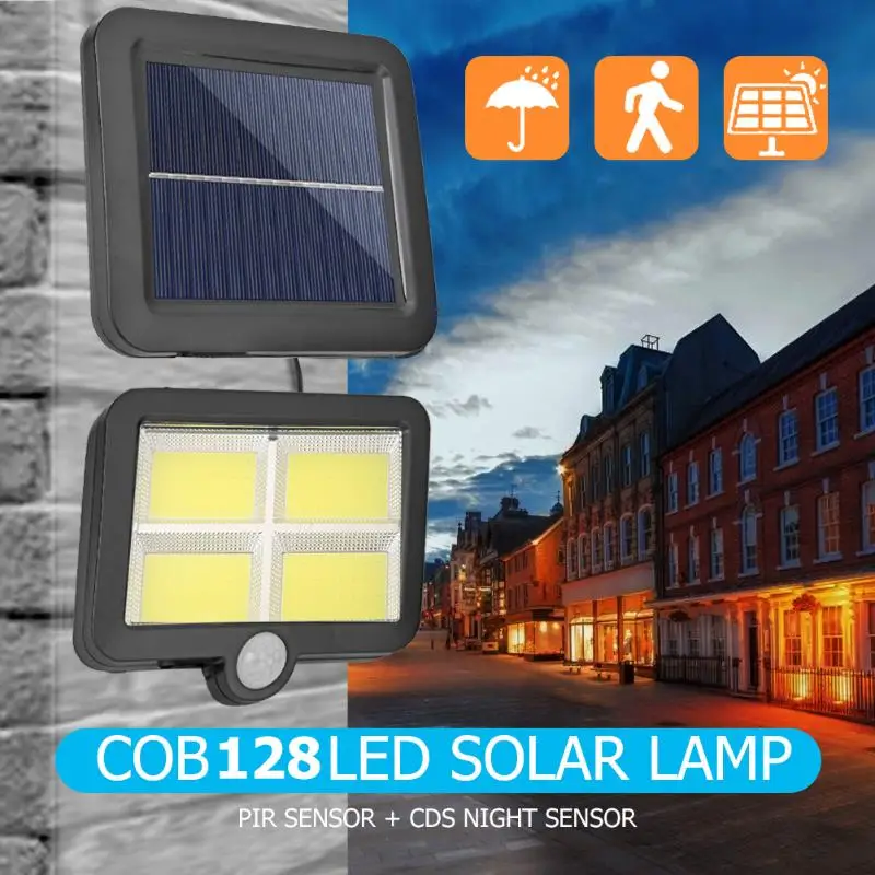 COB 120LED Solar Motion Sensor Wall Light Waterproof Outdoor Garden Solar Lamp Street Light For Garden Decoration Lamps
COB 120LED Solar Motion Sensor Wall Light Waterproof Outdoor Garden Solar Lamp Street Light For Garden Decoration Lamps