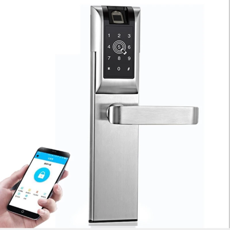 Smart Door Lock TTLock App Electronic Door Lock Intelligent Biometric Door Locks Fingerprint Door Lock Digital Password Keyless 
Smart Door Lock TTLock App Electronic Door Lock Intelligent Biometric Door Locks Fingerprint Door Lock Digital Password Keyless
