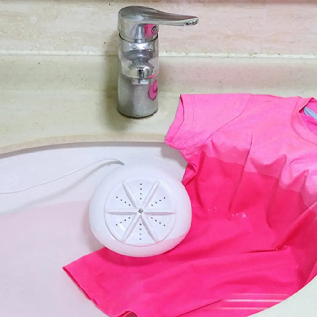 Mini Ultrasonic Washing Machine Portable Turbo Personal Rotating Washer Convenient Travel Home Business Travel USB
Mini Ultrasonic Washing Machine Portable Turbo Personal Rotating Washer Convenient Travel Home Business Travel USB