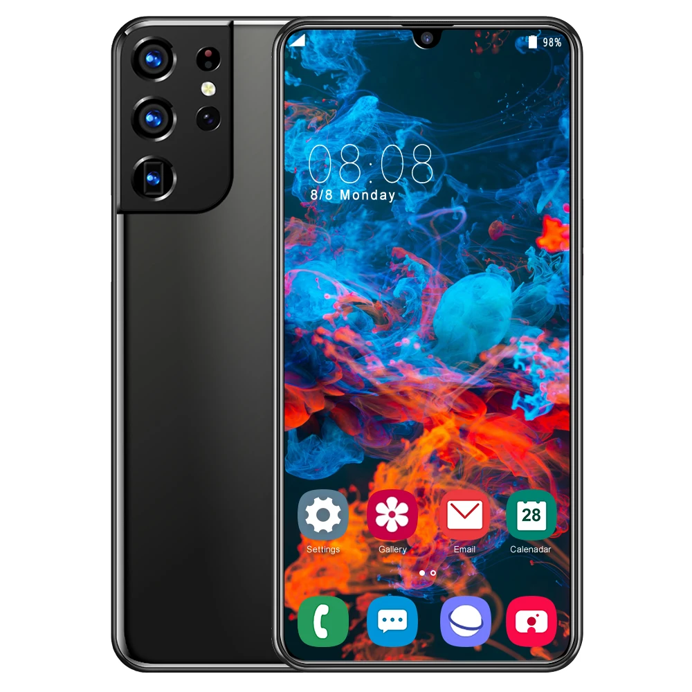 Hot Sale S21 Ultra 6.6 Inch Drop Screen 12+512G 24+48MP Smartphone 5G MT6889 10 Core Face Fingerprint ID 6800MAH Android 10
Hot Sale S21 Ultra 6.6 Inch Drop Screen 12+512G 24+48MP Smartphone 5G MT6889 10 Core Face Fingerprint ID 6800MAH Android 10