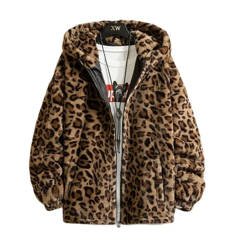 2021 Winter Leopard Jacket Vintage Warm Fleece Zipper Hoodie Men Hip Hop Pullover Zip Up Women Hooded Sweatshirt Male Outerwear
2021 Winter Leopard Jacket Vintage Warm Fleece Zipper Hoodie Men Hip Hop Pullover Zip Up Women Hooded Sweatshirt Male Outerwear