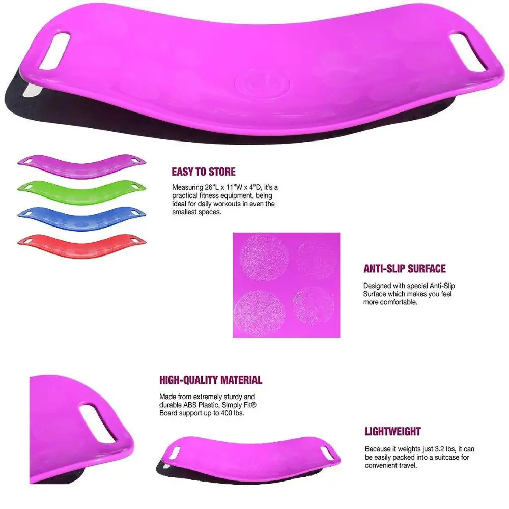 Fitness Balance Board with Resistance Bands for Adults The ABS Legs Core Training Workout Balancing Yoga Board Fitness Exercises
Fitness Balance Board with Resistance Bands for Adults The ABS Legs Core Training Workout Balancing Yoga Board Fitness Exercises