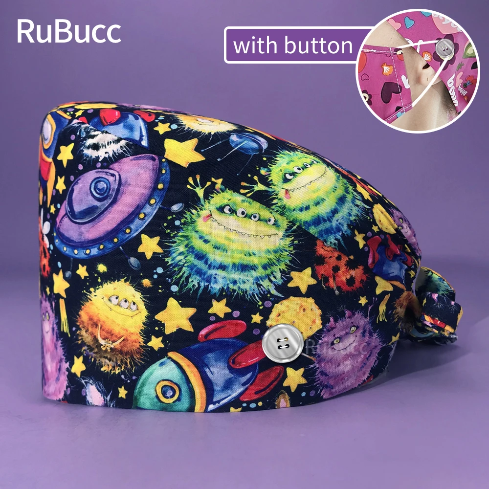 Medical Cap Pet Printing Work Cap Unisex Frosted Adjustable Laboratory Hat Cotton Cartoon Cute Scrubs Dentistry Surgica Dust Hat
Medical Cap Pet Printing Work Cap Unisex Frosted Adjustable Laboratory Hat Cotton Cartoon Cute Scrubs Dentistry Surgica Dust Hat