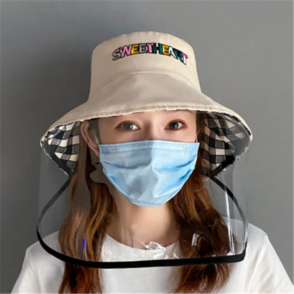 2020 New Spring And Summer Korean Protective Hat Anti-fog Saliva Wind Sand Antivirus Transparent Isolation Fisherman Hat
2020 New Spring And Summer Korean Protective Hat Anti-fog Saliva Wind Sand Antivirus Transparent Isolation Fisherman Hat