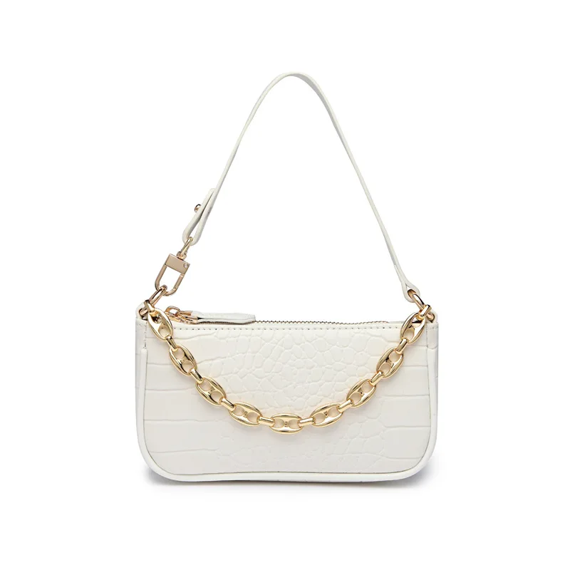 Underarm Bag Niche Temperament Korean Shoulder Bag Crocodile Pattern PU Female Bag Joker Chain Bag Female
Underarm Bag Niche Temperament Korean Shoulder Bag Crocodile Pattern PU Female Bag Joker Chain Bag Female