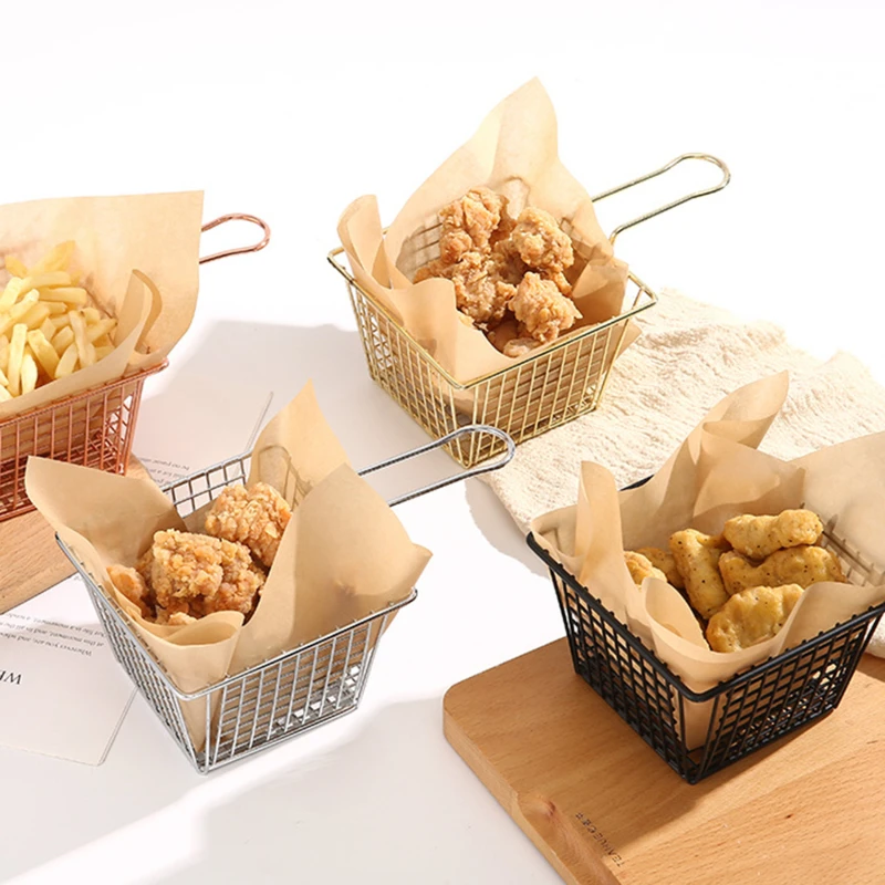 French Fries Basket Portable Iron Chips Mini Frying Basket Strainer Fryer Kitchen Cooking Chef Basket Colander Tool
French Fries Basket Portable Iron Chips Mini Frying Basket Strainer Fryer Kitchen Cooking Chef Basket Colander Tool