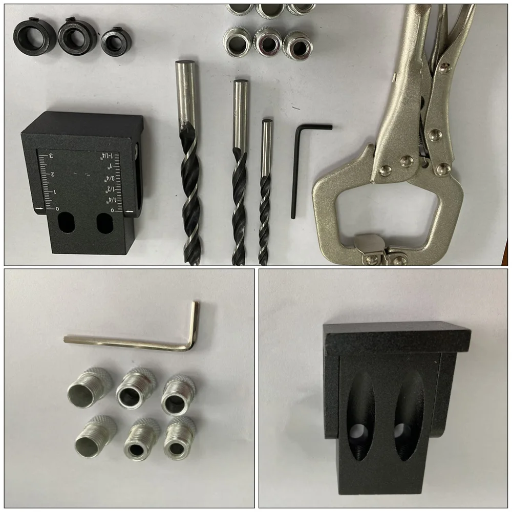 1 Set Useful Jig Bit Oblique Hole Drilling Guide Puncher Drill Bit Positioner
1 Set Useful Jig Bit Oblique Hole Drilling Guide Puncher Drill Bit Positioner