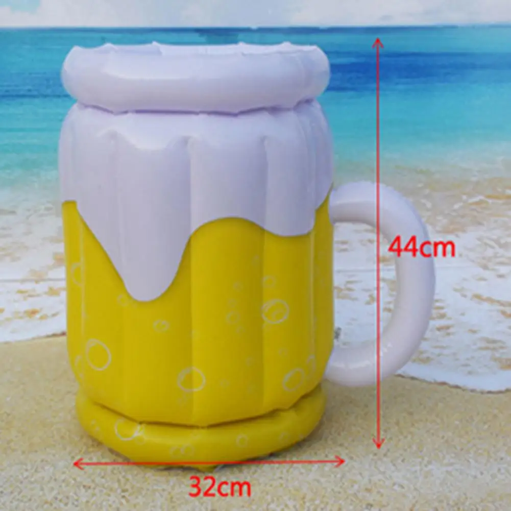 Ice Bucket Inflatable Lightweight PVC Ice Bar Drink Cup For Party Swimming Pool Floating For Indoor Outdoor Summer Parties 
Ice Bucket Inflatable Lightweight PVC Ice Bar Drink Cup For Party Swimming Pool Floating For Indoor Outdoor Summer Parties