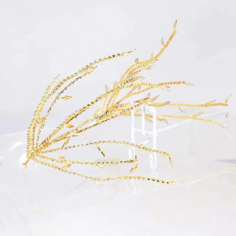 Wedding Crown Hair Jewelry Bridal Headpiece Woman Rhinestone Crystal Tiaras Bride Party Crowns Wedding Hair Accessories Headband
Wedding Crown Hair Jewelry Bridal Headpiece Woman Rhinestone Crystal Tiaras Bride Party Crowns Wedding Hair Accessories Headband