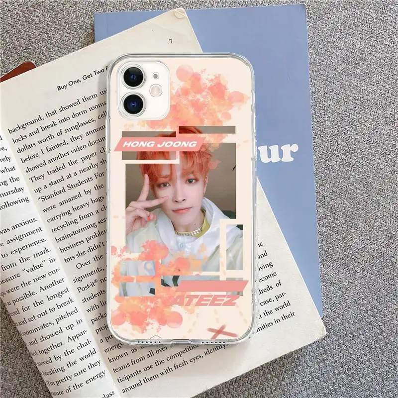ATEEZ HongJoong SeongHWA Phone Case for iPhone 8 7 6 6S Plus X 5S SE 2020 XR 11 pro XS MAX 12 12Mini
ATEEZ HongJoong SeongHWA Phone Case for iPhone 8 7 6 6S Plus X 5S SE 2020 XR 11 pro XS MAX 12 12Mini