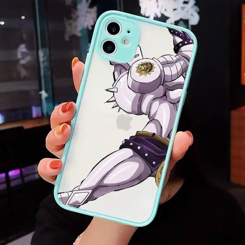 JOJOS BIZARRE ADVENTURE OVER HEAVEN Anime Phone Case matte transparent For iphone 7 8 11 12 plus mini x xs xr pro max cover
JOJOS BIZARRE ADVENTURE OVER HEAVEN Anime Phone Case matte transparent For iphone 7 8 11 12 plus mini x xs xr pro max cover