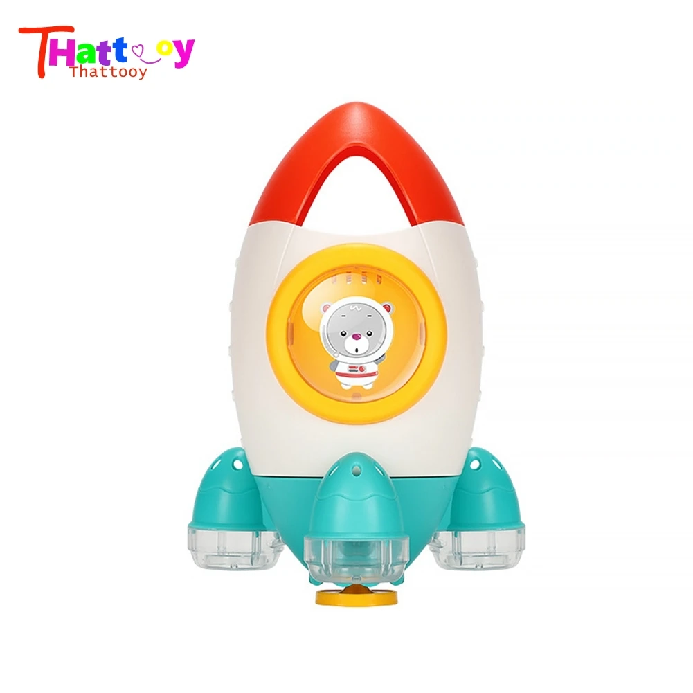 Children's Bath Toy Rocket Bao Rotary Sprinkler Fountain Playing In The Water Splashing Water Spray Toys Baby Bathroom Bathing
Children's Bath Toy Rocket Bao Rotary Sprinkler Fountain Playing In The Water Splashing Water Spray Toys Baby Bathroom Bathing