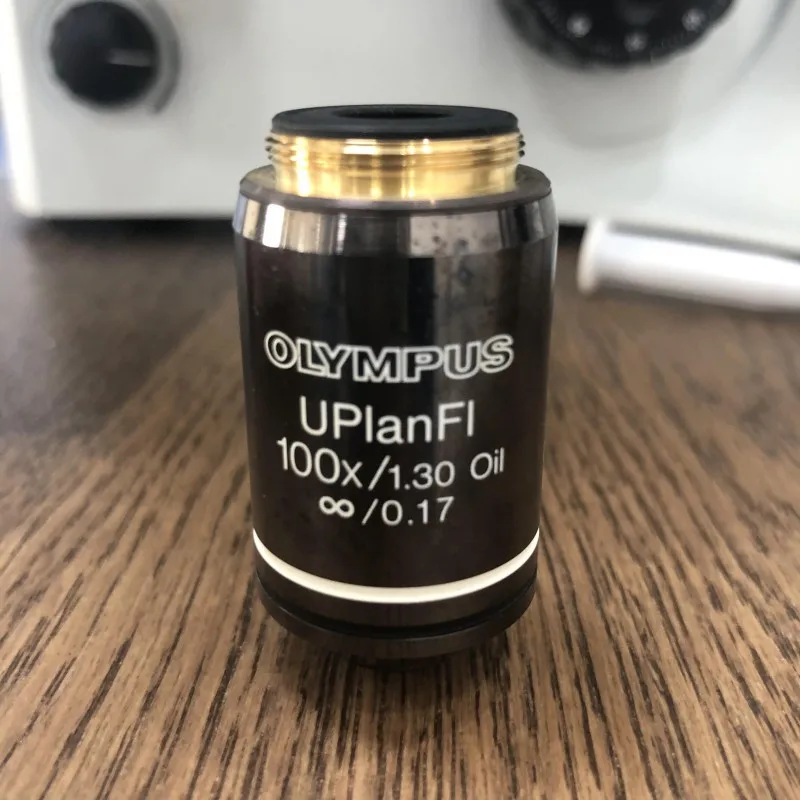 Объектив масляного микроскопа Olympus UPlanFI 100X/1,30 (гарантия качества и цена договорная)
Объектив масляного микроскопа Olympus UPlanFI 100X/1,30 (гарантия качества и цена договорная)