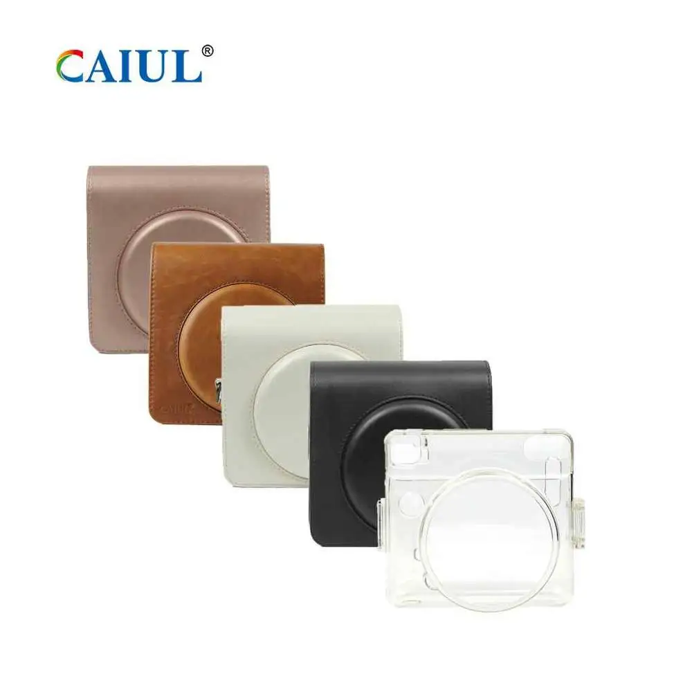 CAIUL Protective Case for Fujifilm Instax Square SQ6 Brown/Blush Gold/Black/ Pearl Whit Soft PU Leather Bag with Shoulder Strap
CAIUL Protective Case for Fujifilm Instax Square SQ6 Brown/Blush Gold/Black/ Pearl Whit Soft PU Leather Bag with Shoulder Strap
