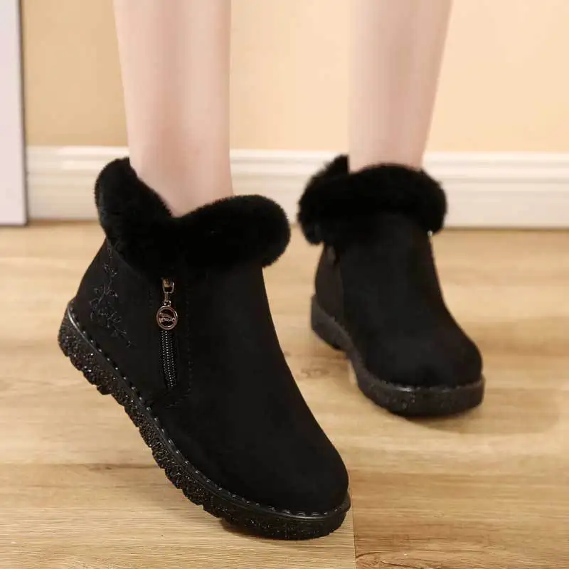 Boots Winter Super Warm Snow Boots Women Suede Ankle Boots For Female Winter Shoes Botas Mujer Plush Booties Shoes Woman 896
Boots Winter Super Warm Snow Boots Women Suede Ankle Boots For Female Winter Shoes Botas Mujer Plush Booties Shoes Woman 896