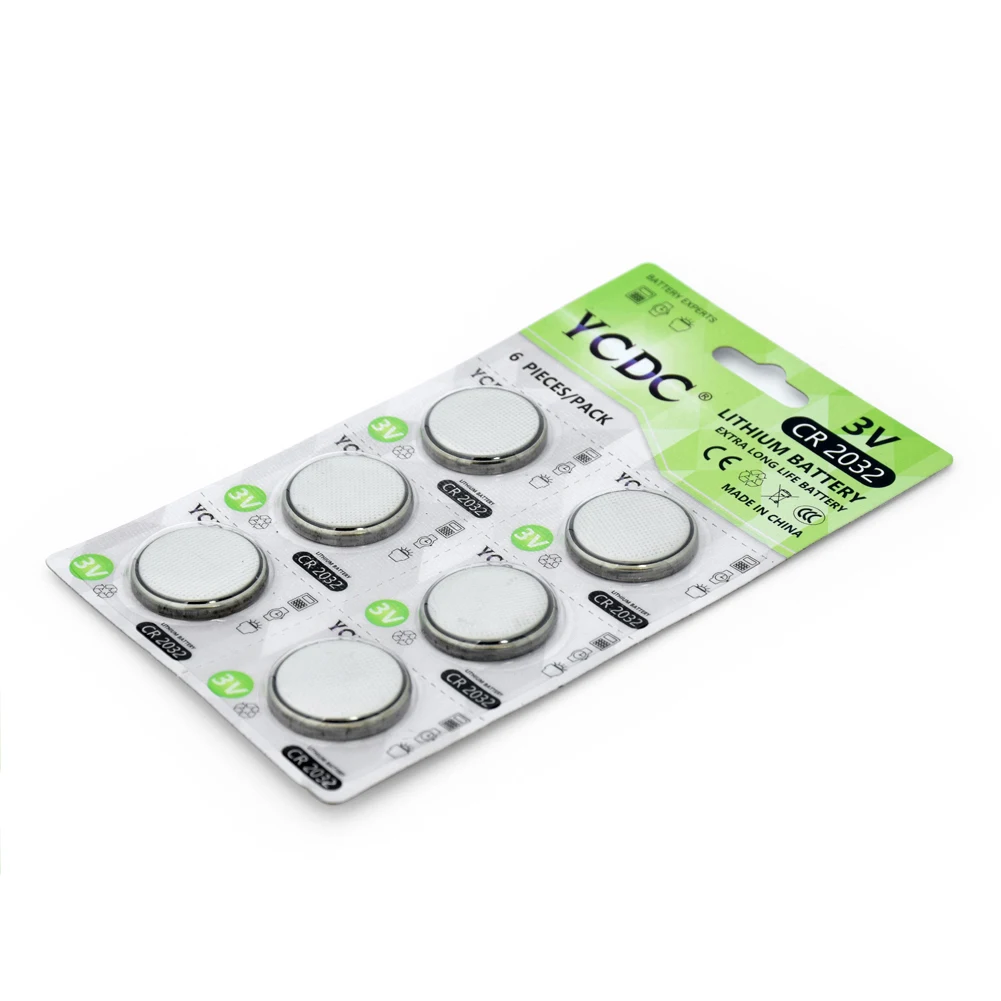 YCDC 30PCS/ 5Cards CR2032 Button Batteries DL2032 BR2032 Coin Cell Battery 3V CR2032 for MP3 Player Toys watch
YCDC 30PCS/ 5Cards CR2032 Button Batteries DL2032 BR2032 Coin Cell Battery 3V CR2032 for MP3 Player Toys watch