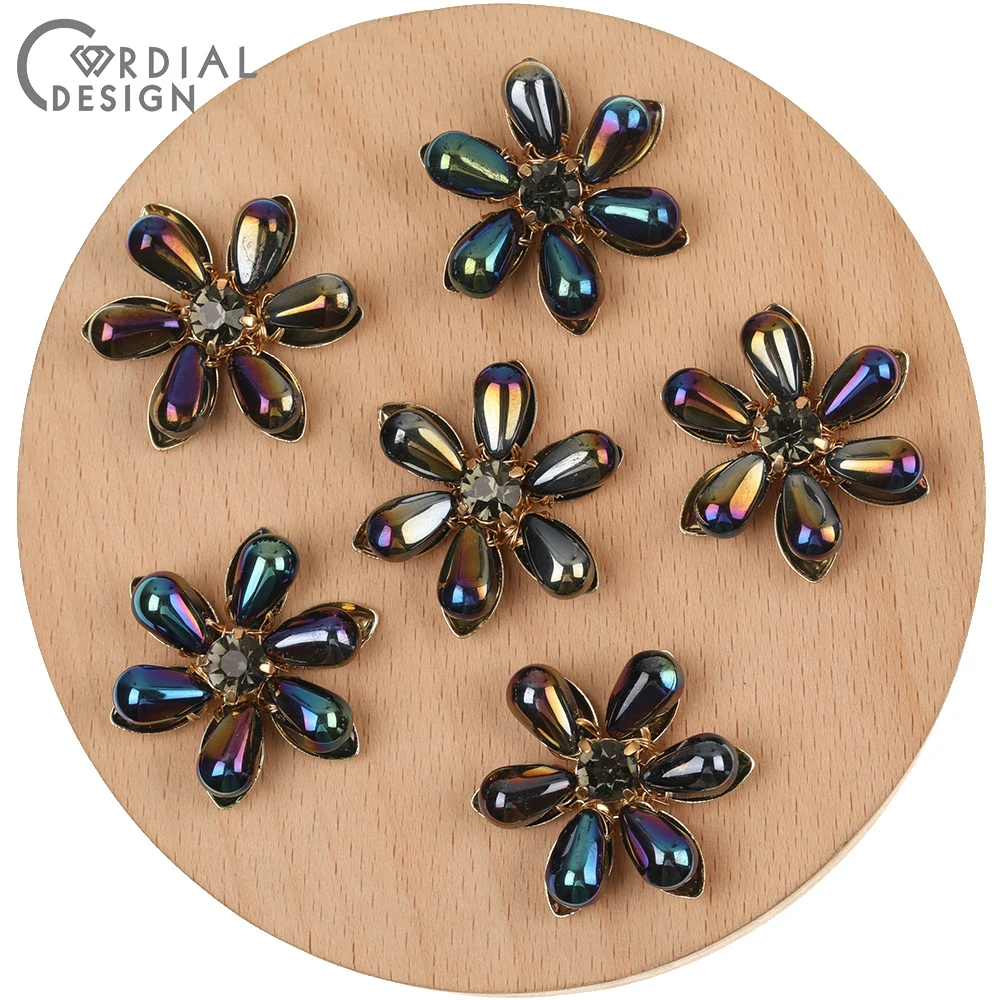 Cordial Design 20Pcs 29*29MM Jewelry Accessories/Earring Findings/Hand Made/Flower Shape/Crystal Charms/Decoration/DIY Making
Cordial Design 20Pcs 29*29MM Jewelry Accessories/Earring Findings/Hand Made/Flower Shape/Crystal Charms/Decoration/DIY Making