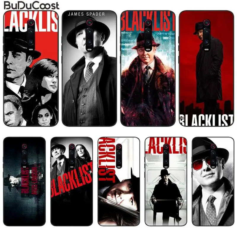 

American TV Series The Blacklist Phone Case For Xiaomi Redmi Note 7 5 6 8 Pro 9S Mi8 Mi10 A2 Lite 6X Mi9 SE 9t Pro 8 8A Cover