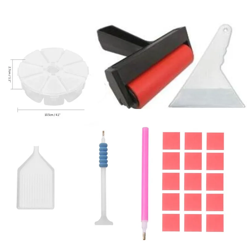 NEW Diamond Painting Cross Stitch DIY Diamond Painting Accessories 5D Embroidery Pen Tools Set Mosaic Glue Pen Kit BOX Tweezers
NEW Diamond Painting Cross Stitch DIY Diamond Painting Accessories 5D Embroidery Pen Tools Set Mosaic Glue Pen Kit BOX Tweezers